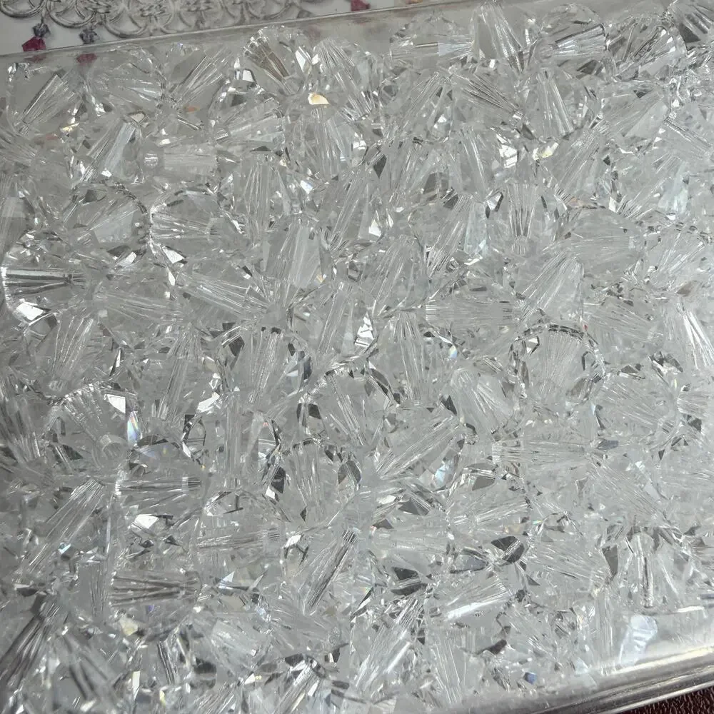 288 pcs, 8mm Xilion Bicone (5328), Swarovski Crystal Passions, Clear, Austria
